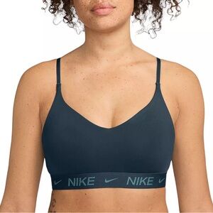 NWT Nike Indy Light Support Padded Adjustable Sports Bra | Armory Navy | Size M